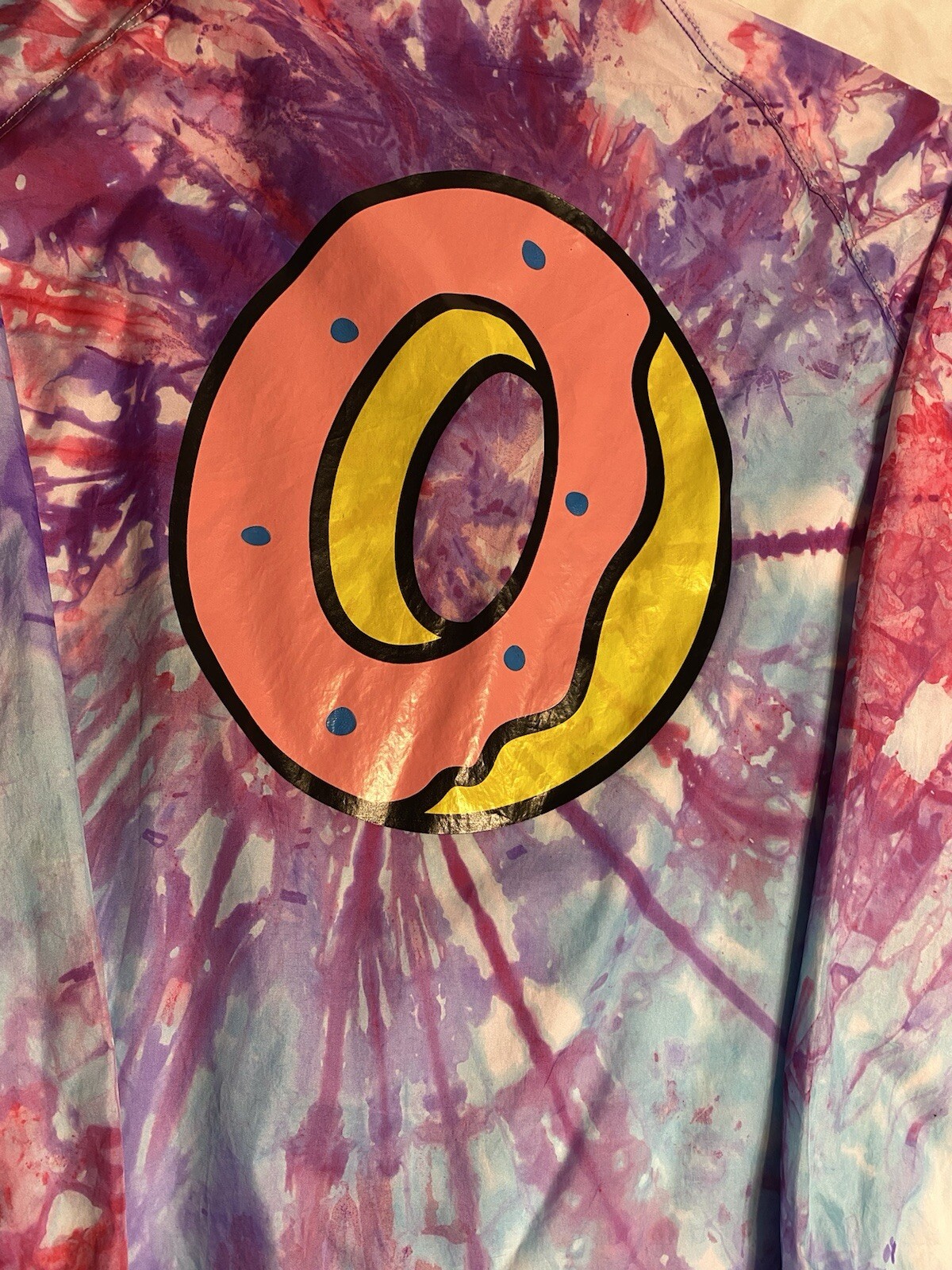 Odd Future Coach Jacket Splatter Size Large Used - image 4