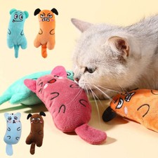 Plush Stuffed Toy Pet Cats Toy Plush Thumb Pillow Pet Accessories Rustle Sound