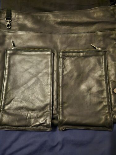 Nicole Farhi Messenger Leather bag, Unisex Excellent Condition - Picture 6 of 11