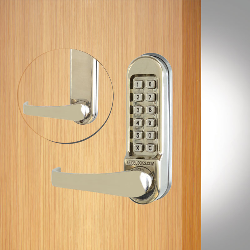 Codelocks CL505 Front & Back Plates Passage SS (CL505-SS)