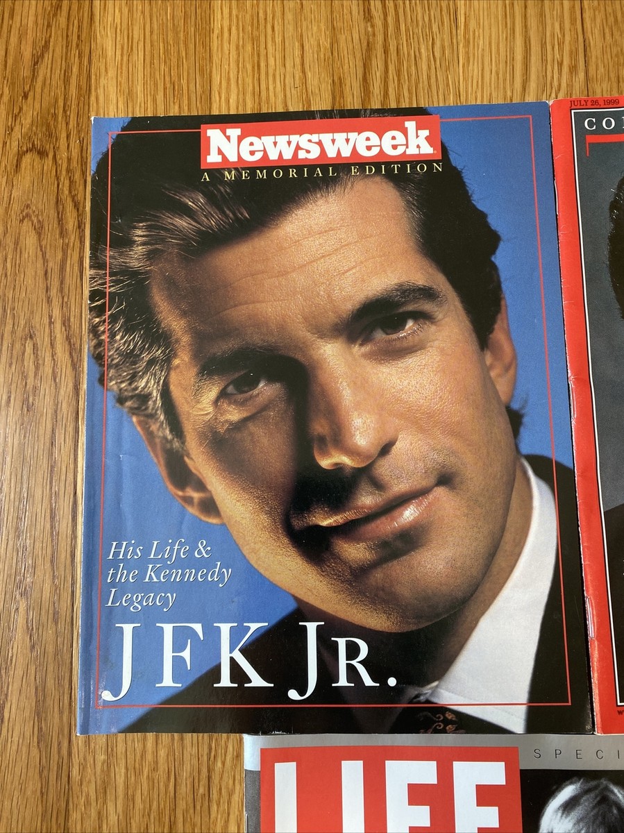 Newsweek, TIME, People, LIFE John F Kennedy Jr Tribute Legacy