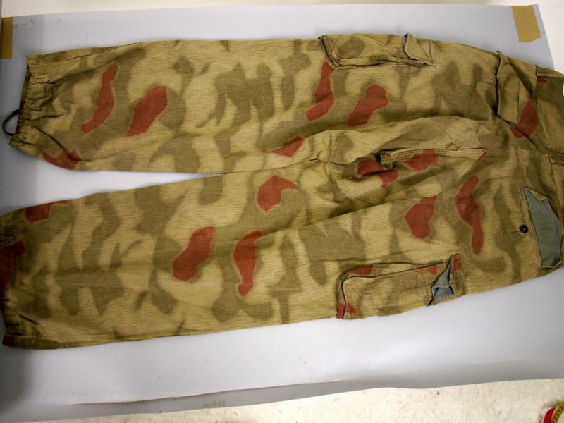 Bild 81 - Militaria Tarnhose Camouflage Strichtarn Flecktarnhose frühe Bundeswehr