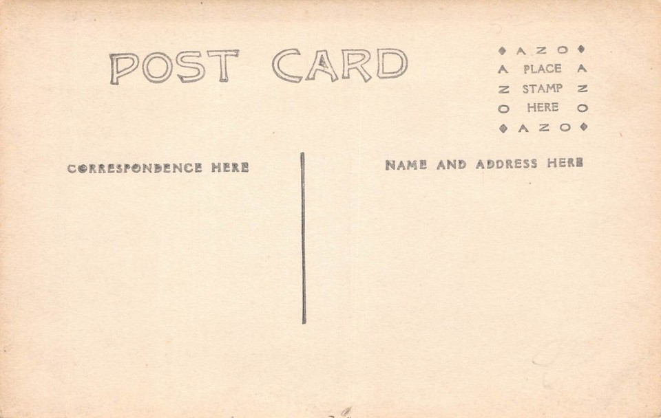 Indiana University Bloomington Science Hall Antique RPPC Real Photo