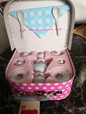 Chad Valley Designabear Tea Set New boxed UK