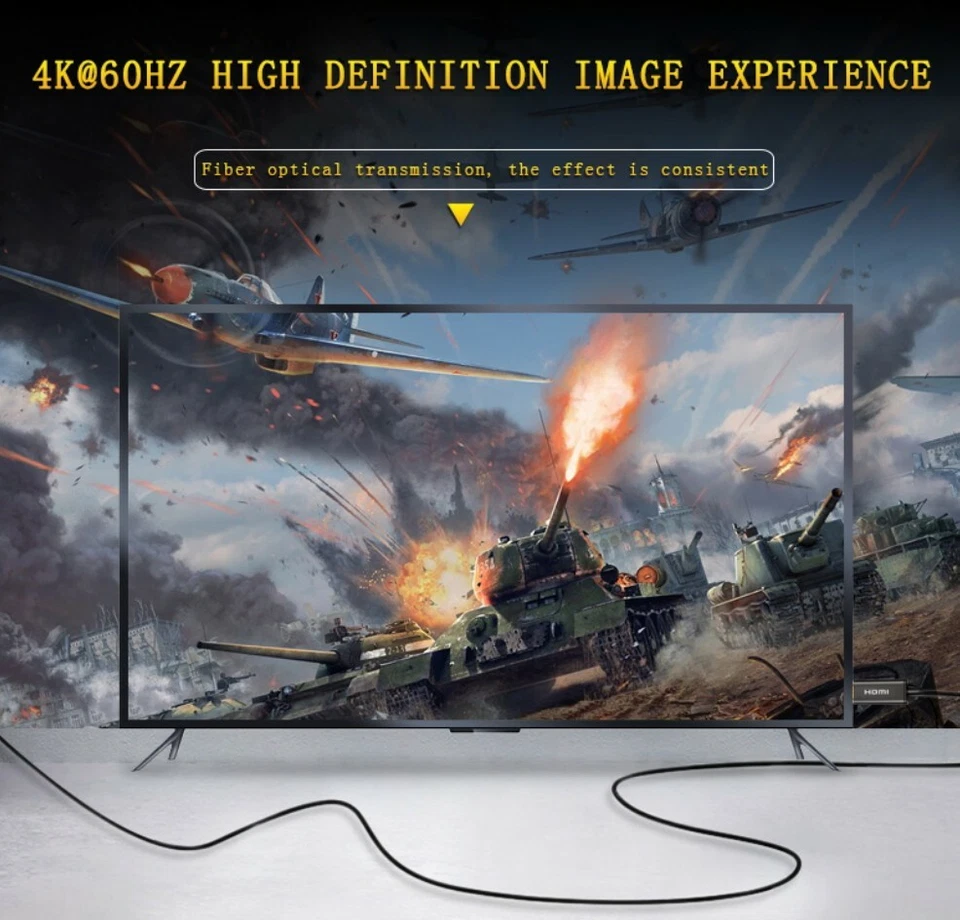 4K @60hz 4k @144hz HDTV DISPLAY PORT CABLE, OEM FACTORY MALE TO MALE 5FT WHITE - Image 3 of 4