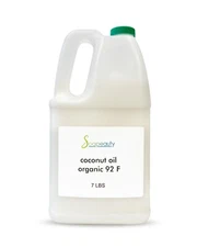 COCONUT OIL 92 DEGREE REFINED BLEACHED 100% PURE NATURAL COLD PRESSED 7 LBS