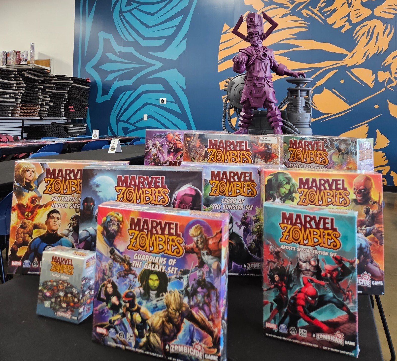 Marvel Zombies Zombicide Kickstarter Galactus Devourer Allin Pledge Board Game eBay