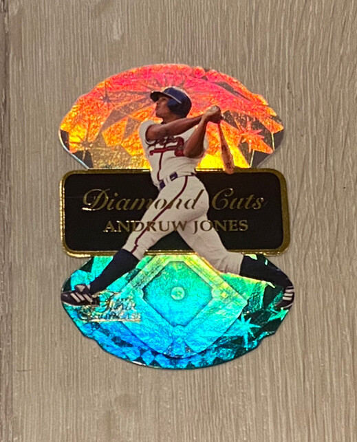 1997 Flair Showcase Diamond Cuts Andruw Jones #8 - FREE SHIPPING $25+
