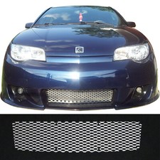 Ccg Mesh Grill Insert For 2004-07 Saturn Ion Redline Grille Diamond Xxl Flat