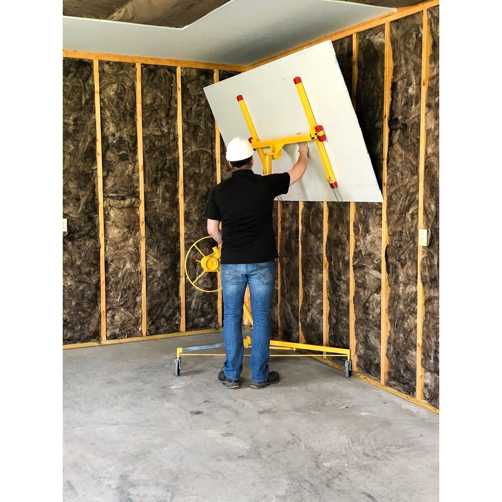 Telpro Inc. 1382 Panellift Drywall Lift, Yellow for sale online eBay