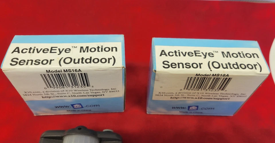 (lote de 2) Sensores de movimento externos MS16A ActiveEye - 1 NOVO 1 usado - Imagem 2 de 4