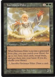 Yavimaya Elder #124 Urza's Destiny Common MTG