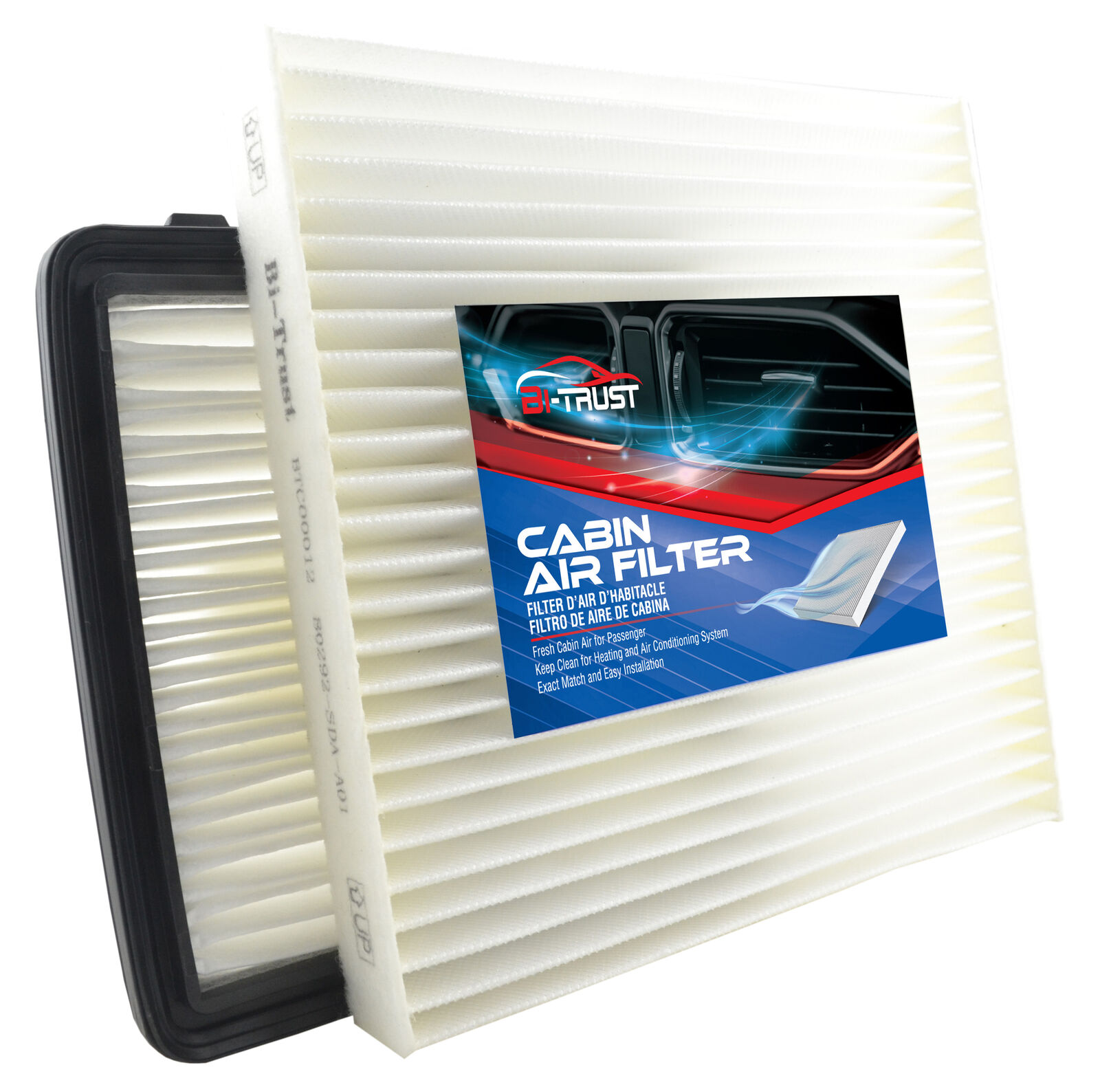 Cabin and Engine Air Filter Kit for Honda Civic L4 1.3L Hybrid 2006-2011