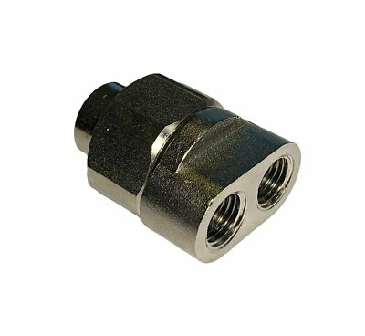 MTM Hydro 16.0129 Dual Rollover Nozzle Holder Rotate to Switch From Chemical 