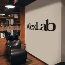 Acrylic/ Wooden Business, Room Name Sign - 1 Row