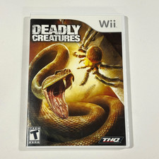 Deadly Creatures (Nintendo Wii, 2009) Complete/Tested