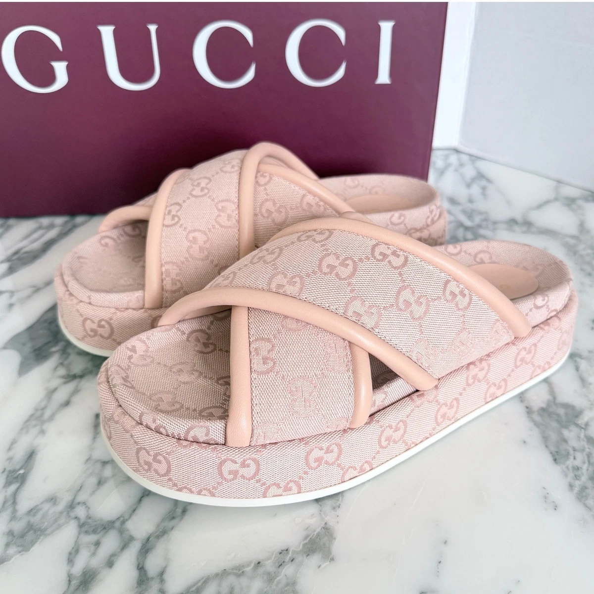 25+ Gucci Pink Sandals for Women for sale | Updated Oct 2026