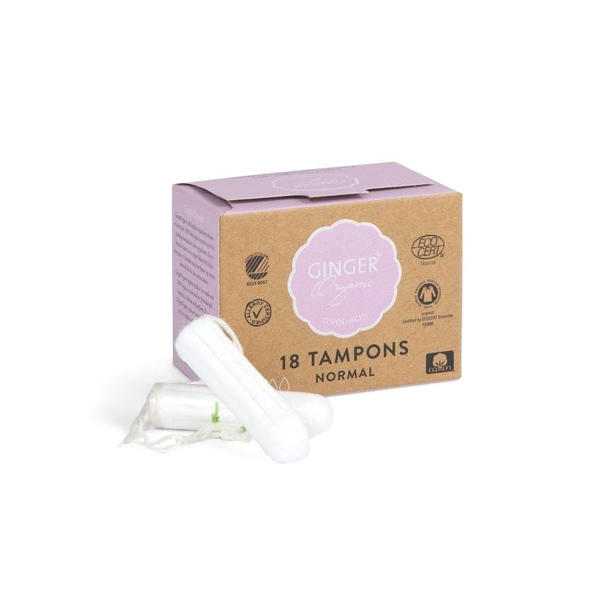 5713334000084 Ginger Organic Tampons tampony organiczne bez aplikatora Normal 18