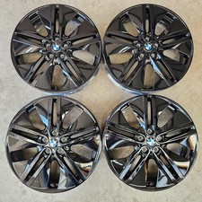 4x Original BMW i3 20 Zoll Alufelgen Styling 430 Schwarz Neu gepulvert RDKS NEU