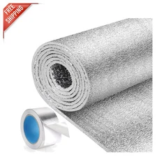 Versatile 48in x 10ft Insulation for Windows, RVs & More - Easy Installation