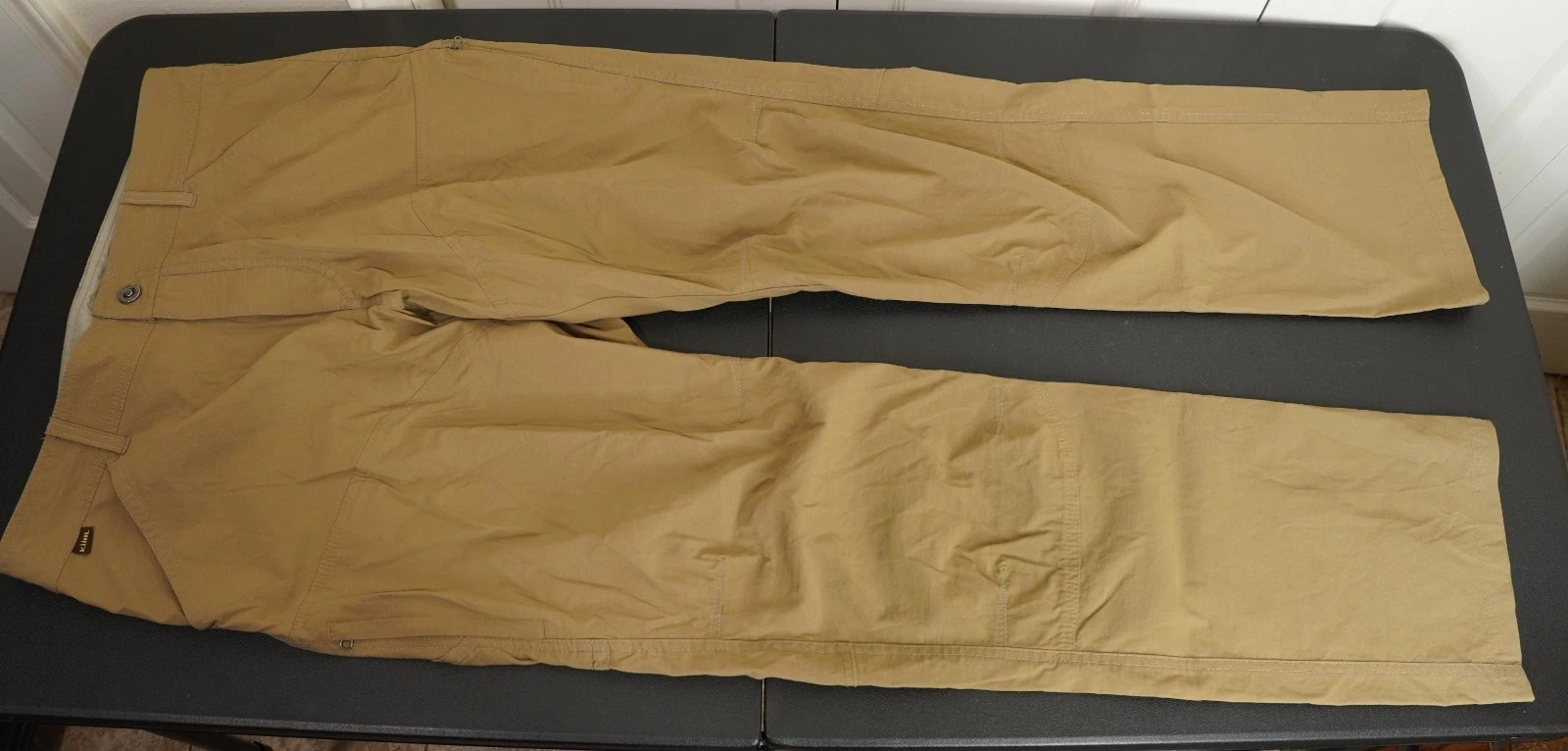 kuhl 5120 renegade Klassik khaki hiking pants UV water resistant 35x34 8 pocket