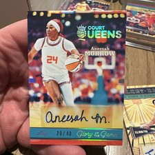 2025 Leaf Glory of the Game Basketball ANEESAH MORROW AUTO /40!