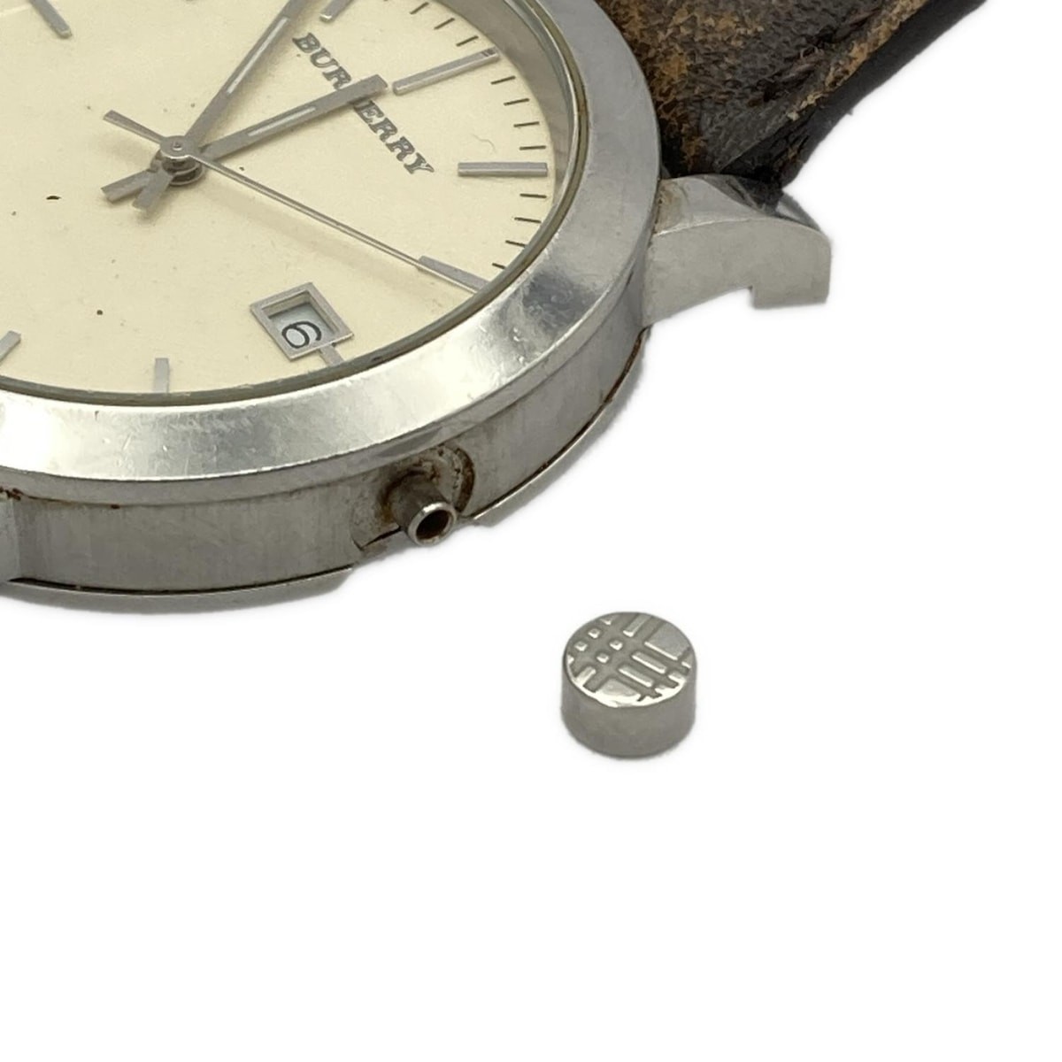 Burberry BU1777 Heritage Swiss Made Leather Mens Watch for