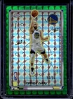 2025-26 Topps Chrome Stephen Curry X's and Whoa's Geometric Green Refractor #/99