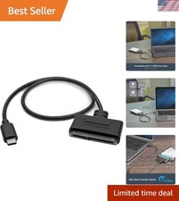 StarTech SATA to USB-C 10Gbps Cable, 2.5in SATA I/II/III  External converter...