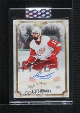 2021-22 Upper Deck Clear Cut Champs Filip Hronek #C-FH Auto 0k6r