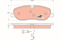 Bremsbelagsatz Vorne FüR Land Rover Discovery Iii L319 Van Iv Range L322 02-18