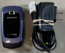 Powers on Samsung / Verizon SCH-U340 Flip Phone w/ ATADV10JBE Charging Cord