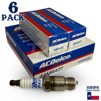 #ad #ad 6 Pack ACDelco Marine Spark Plugs MR43T 19355200 $27.77