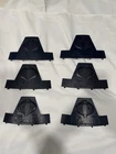 GI JOE 1986 COBRA TERROR DROME PARTS Upper Rampart Panels Set Of 6