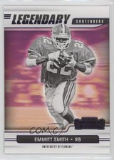 2021 Panini Contenders Draft Picks Legendary Purple Emmitt Smith #19 HOF 0n3y