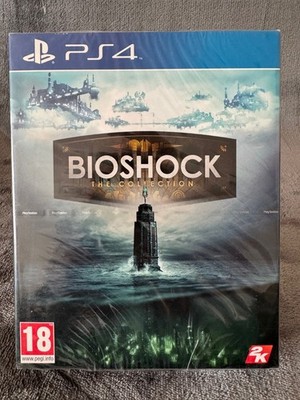 BioShock The Collection (PS4, BioShock 1+2+Infinite) - New - Sealed - English