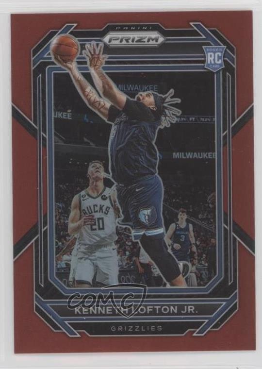 2022-23 Panini Prizm Red Prizm /299 Kenneth Lofton Jr #253 13p4