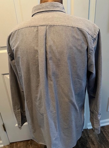Vintage 90er hellblau 100% Baumwolle Button Down Hemd Polo Ralph Lauren Gr. XL - Bild 6 von 16