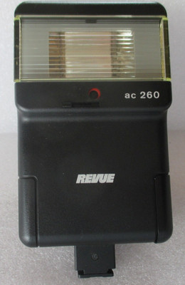 Gelegenheit ! Selten aus Nachlaß BLITZ Blitzgerät REVUE ac 260 ac260 Top Zustand