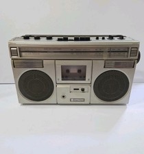 Vintage Hitachi TRK-7400H Stereo Boombox AM/FM Tape - For Parts Or Repair