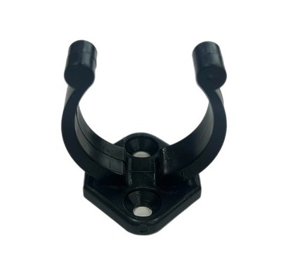 Beckson 1'' Black Plastic Tool/Rod Clip CLP-1