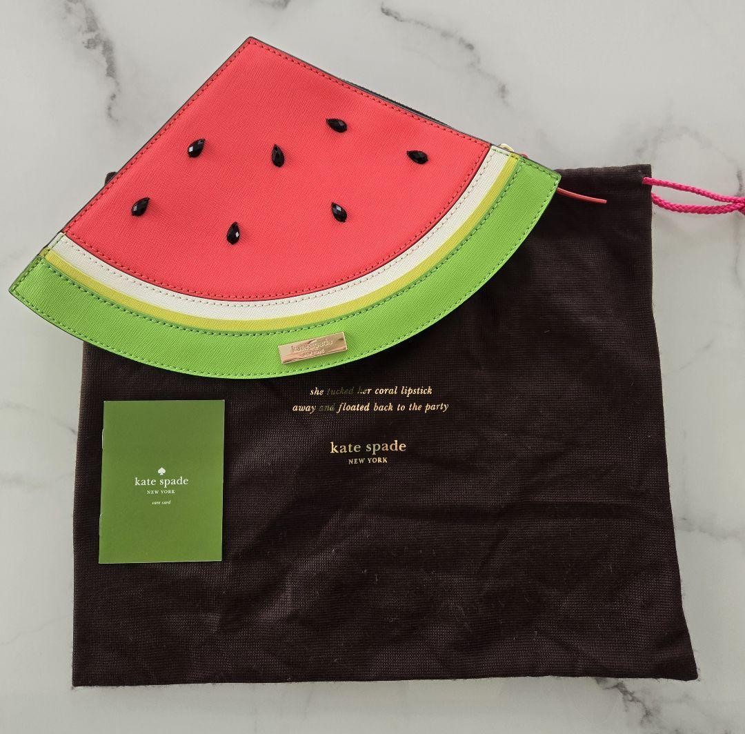 Kate Spade Ny Watermelon Clutch m8_0504 | eBay