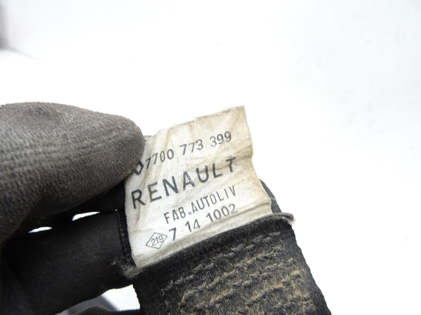 SEAT BELT REAR MIDDLE Renault Express/Rapid/Extra Van 1.9 D (F8Q-682) 7700773399 thumbnail 4