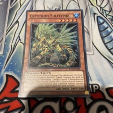 Yugioh Crystron Sulfefnir RATE-EN021 Super Rare 1st Edition Near Mint