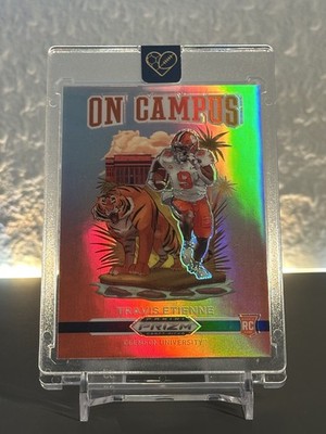 2021 Panini Prizm Draft Picks Travis Etienne On Campus #OC-TE