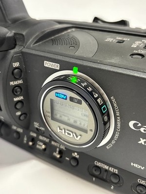 Canon XH A1 HDV MiniDV 20x Optical Zoom Built-In Mic High