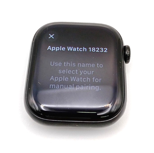 Apple Watch Series 10 42mm GPS Jet Black Aluminum Case Face Only