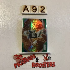 2023 Panini Prizm Tony Pollard #F-15 Green Fireworks Prizm