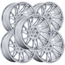 Set Of 5 Fuel Fusion Forged Fc405 Dynamo 20x10 6x5.5 -18mm Brushed Wheels Rims Set Of 5 Fuel Fusion Forged Fc405 Dynamo 20x10 6x5.5 -18mm Brushed Wheels Rims