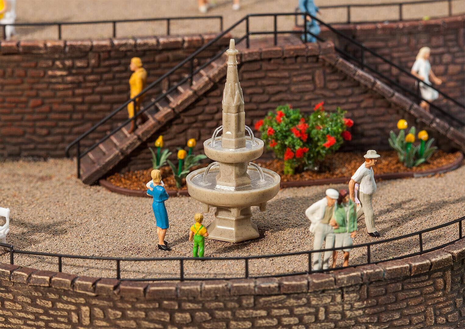New Faller Gauge H0 1:87 Fountain Kit Article: 180944